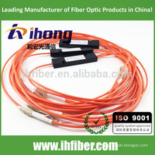 1 * 2 Fibra multimodo FBT Divisor óptico Conector LC